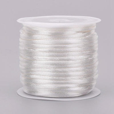 Nylon Satin Rattail Cords X-NWIR-L006-1mm-27-1