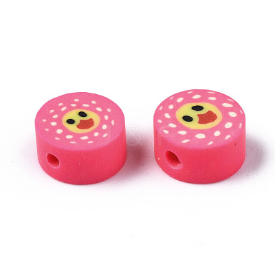 Handmade Polymer Clay Beads CLAY-N008-035G-1