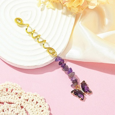 Alloy Dreadlocks Beads OHAR-JH00030-07-1