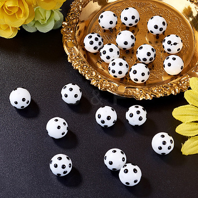 20Pcs Handmade Bumpy Lampwork Beads LAMP-TA0002-54-1