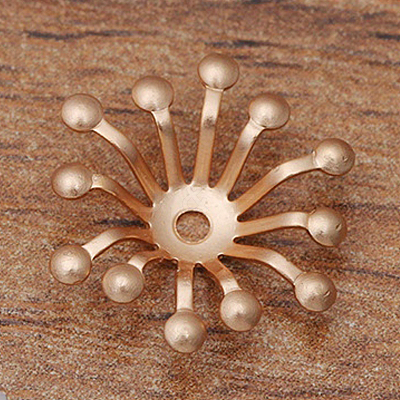Brass Bead Caps OHAR-PW0003-121B-1