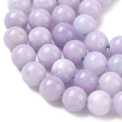Dyed Natural Malaysia Jade Beads Strands G-G021-02C-27-1