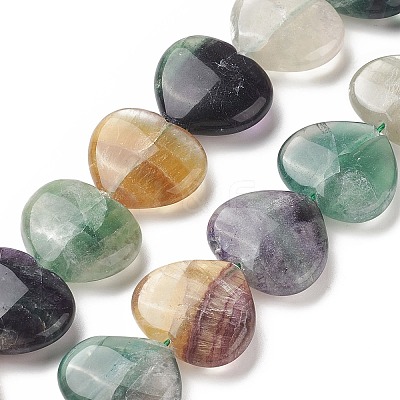 Natural Fluorite Beads Strands G-G996-B10-1