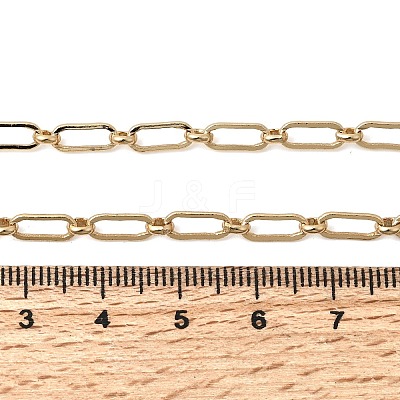 Brass Mixed Link Chain Necklaces NJEW-L013-16G-1