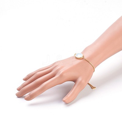 Adjustable Brass Bolo Bracelets BJEW-JB03898-05-1