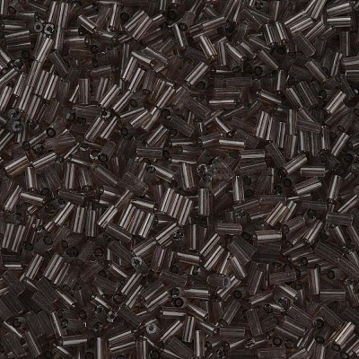 Transparent Glass Bugle Beads SEED-N005-001-C04-1