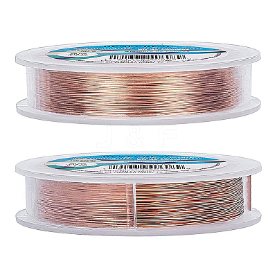 Round Bare Copper Wire for Jewelry Making CWIR-BC0002-16A-1