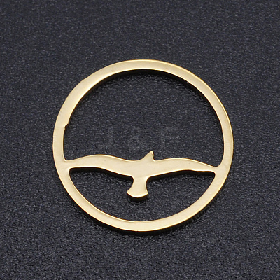 201 Stainless Steel Links Rings STAS-N090-JN841-2-1