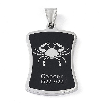 304 Stainless Steel Pendants LS-STAS-O008-01F-1
