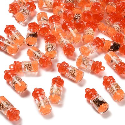 Luminous Epoxy Resin Pendants RESI-A042-01B-1