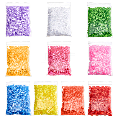 20G 10 Colors Small Craft Foam Balls KY-DC0001-46-1