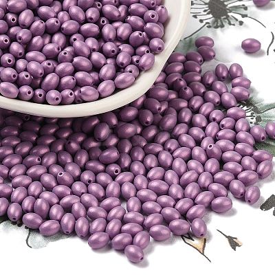 Baking Paint Glass Seed Beads SEED-C004-04F-1