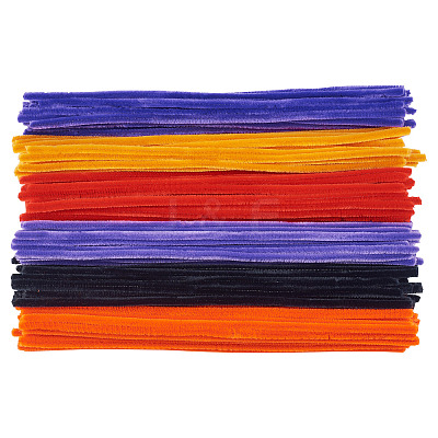 150Pcs 6 Colors DIY Plush Sticks FIND-TA0005-80-1