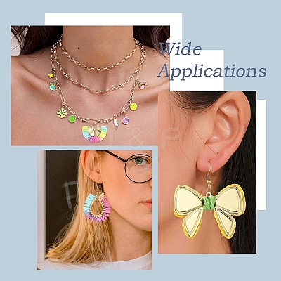 10Pcs 5 Styles Alloy with Paper Pendants FIND-CJ0004-51-1