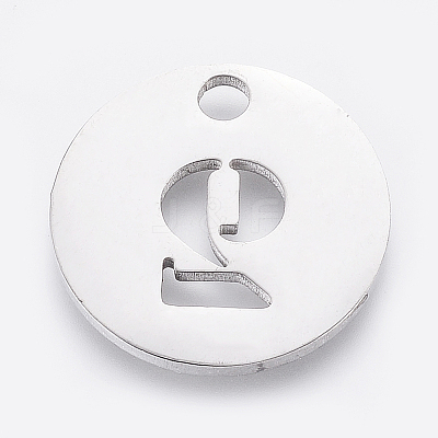 Non-Tarnish 304 Stainless Steel Pendants X-STAS-F233-02-P-1