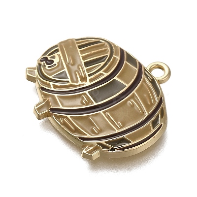 Oktoberfest Theme Alloy Enamel Pendants LS-ENAM-S021-06G-D-1