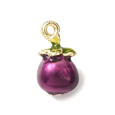 Alloy Enamel Pendants AL-CBA24A7-01G-03-1
