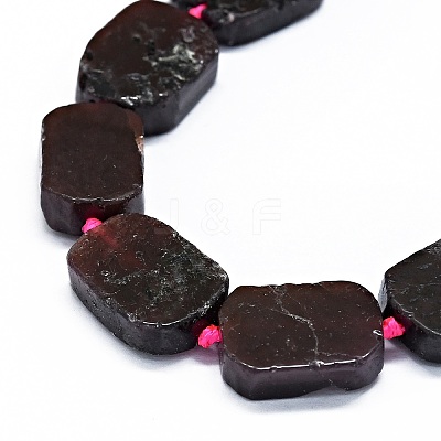 Natural Garnet Beads Strands G-F725-06-1