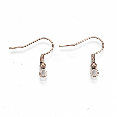 304 Stainless Steel Earring Hooks STAS-S111-001RG-NR-1