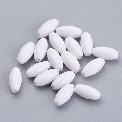 Opaque Acrylic Beads SACR-S300-18A-01-1