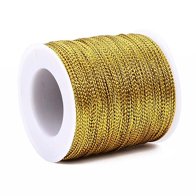 1mm Jewelry Braided Thread Metallic Threads MCOR-S002-01-1