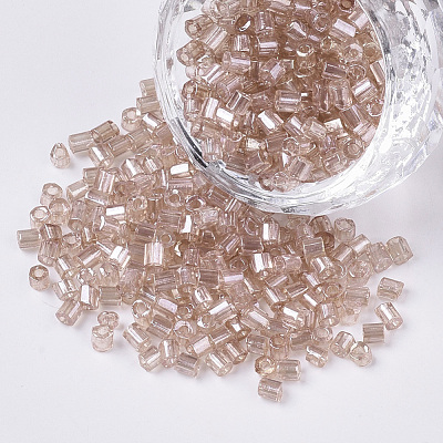 8/0 Two Cut Glass Seed Beads SEED-S033-15A-08-1