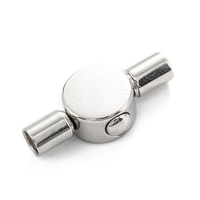 Tarnish Resistant 304 Stainless Steel Bayonet Clasps X-STAS-P285-03P-1