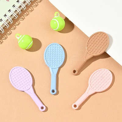 10Pcs 2 Styles Opaque Acrylic Pendants OACR-YW0004-07-1