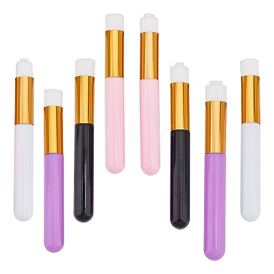 16Pcs 8 Styles Synthetic Fiber Nose Pore Deep Cleaning Brush AJEW-GF0003-02-1