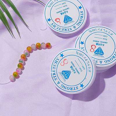 Elastic Crystal Thread X-EW-0.8D-1