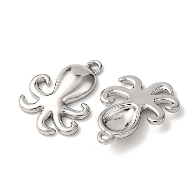 Ocean Theme 304 Stainless Steel Charms STAS-Z167-01P-01-1