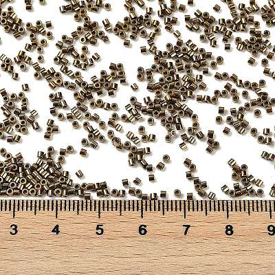 Electroplate Glass Seed Beads SEED-H003-10G-1