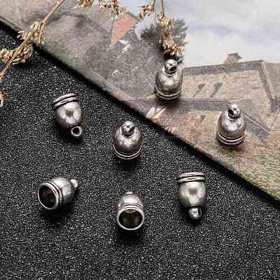 Tibetan Style Cord Ends LS-TIBE-4736-AS-LF-1