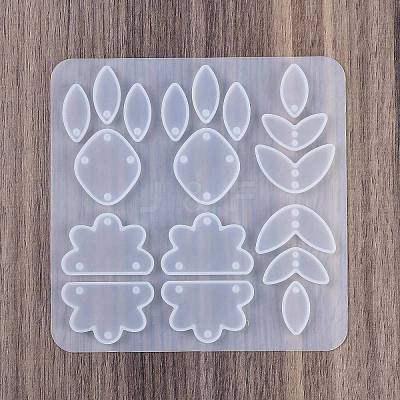 Silicone Pendant Molds DIY-S048-03A-1