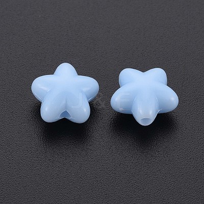Opaque Acrylic Beads LS-MACR-S373-26-A08-1