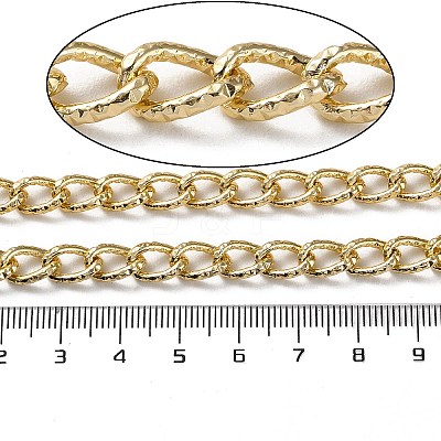 Oxidation Aluminum Textured Curb Chains CHA-H001-02KCG-1