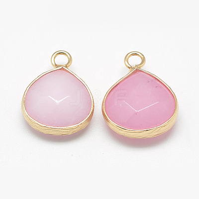 Natural White Jade Pendants G-Q963-07-1