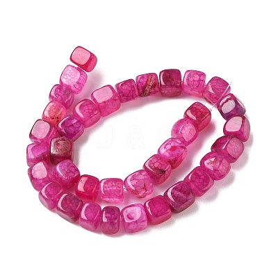Natural Dragon Veins Agate Beads Strands G-G177-E19-05-1