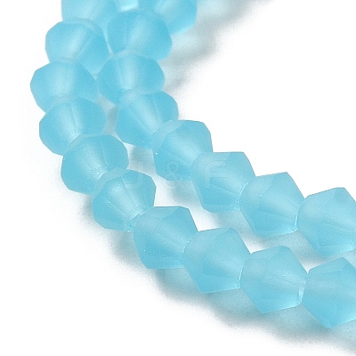 Imitate Austrian Crystal Frosted Glass Beads Strands LS-EGLA-A039-T2mm-MD20-1