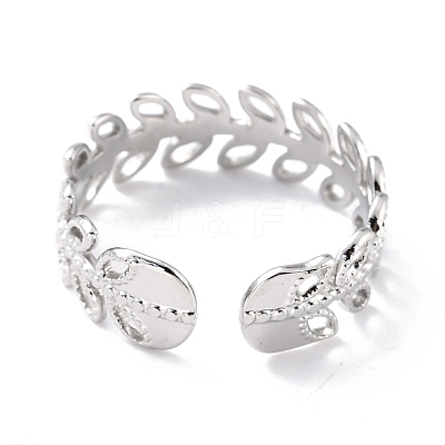 Tarnish Resistant 304 Stainless Steel Finger Rings RJEW-L102-32P-1