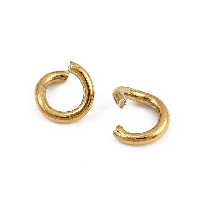 304 Stainless Steel Open Jump Rings STAS-M235-02D-G-1