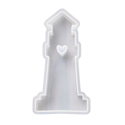  Lighthouse DIY Silicone Mold DIY-Q033-09E-1