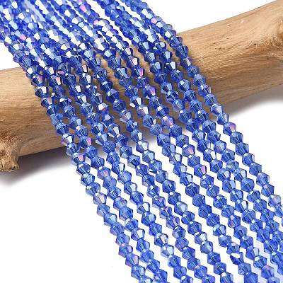 Glass Beads Strands EGLA-S056-3mm-02-1