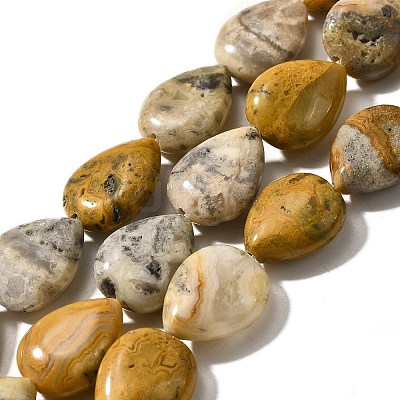 Natural Crazy Agate Beads Strands G-P561-B11-01-1