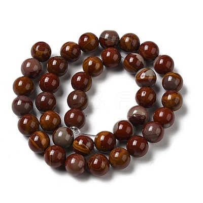 Natural Jasper Beads Strands G-H298-A05-04-1