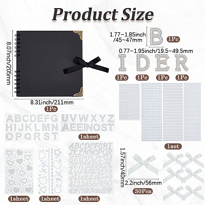 DIY Photo Albums Kit DIY-SP0007-03B-1
