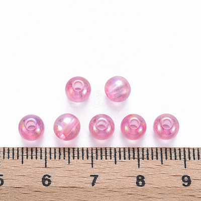 Transparent Acrylic Beads MACR-S370-B6mm-704-1