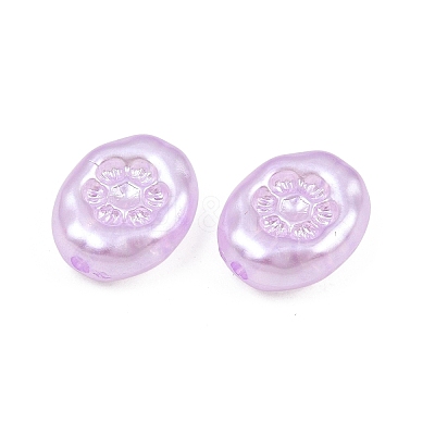Imitation Pearl Acrylic Beads AC-CBAAA05-13A-1