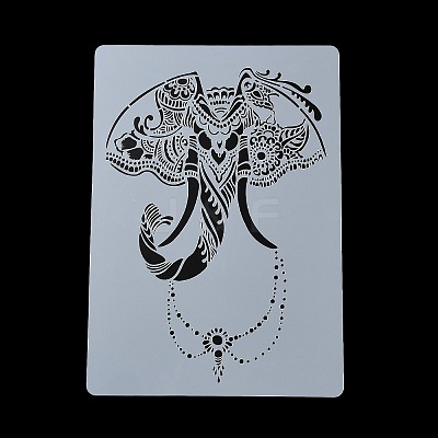 Plastic Hollow Out Drawing Painting Stencils Templates DIY-Z024-01D-1