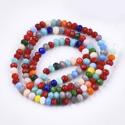 Glass Beads Strands EGLA-T013-03A-1